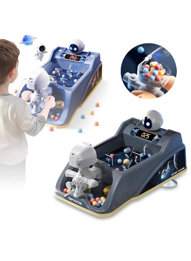 Space Pinball Machine for Kids – Ball Launcher Toy with Smart Robot Design, Score Counter, and Moving Targets, USB and Battery Powered, Fun Educational Game to Enhance Focus and Skills - Image 2