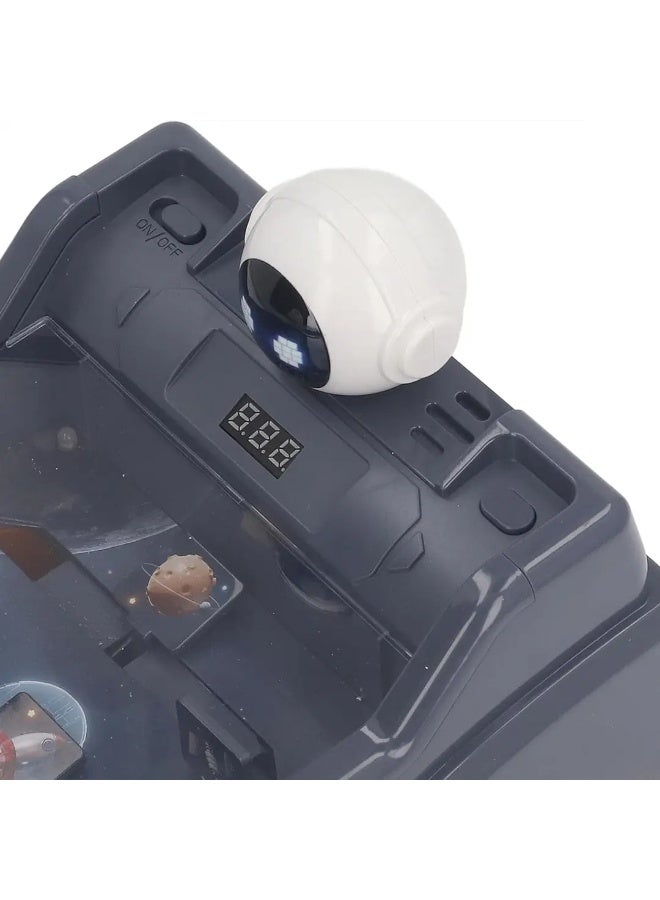 Space Pinball Machine for Kids – Ball Launcher Toy with Smart Robot Design, Score Counter, and Moving Targets, USB and Battery Powered, Fun Educational Game to Enhance Focus and Skills - Image 3