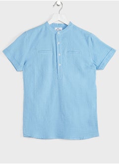 Kids Pocket Detail Shirt