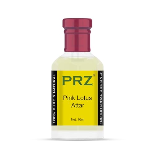 PRZ Pink Lotus Attar for Unisex (10ML) - Pure Natural Perfume (Non-Alcoholic) - Image 2