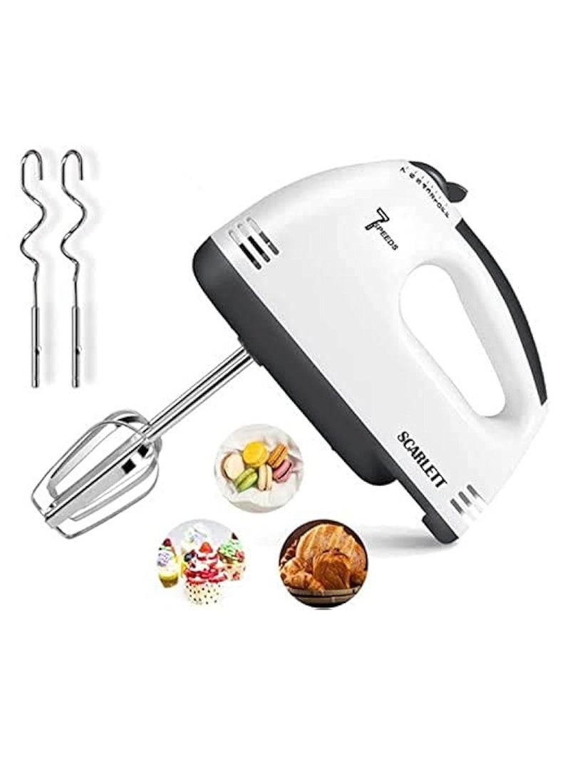 Scarlett Super Hand Mixer   Turbo Function / High Speed Mixing” Compact, Lightweight Design – Ideal for Baking & Whisking - Image 2