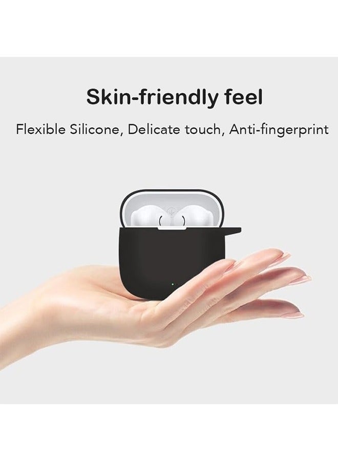 For Huawei Freebuds SE 2/SE 3 Earphone Silicone Protective Case with Anti-lost Lanyard (Black) - Image 3