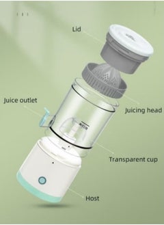 KEVIN Citrus Juicer, Electric Orange Juice Squeezer with Powerful Motor and USB Charging Cable, Juicer Extractor , Lime Juicer, Suitable for Orange, Citrus, Apple, Grapefruit and Pear.  - Image 5