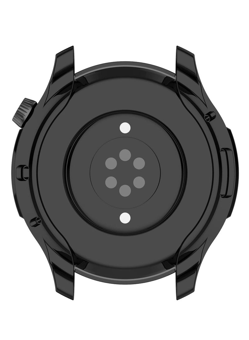 Case Compatible with Amazfit GTR 4 / GTR4 Pro Case Watch Soft TPU Shockproof Cover Slim Guard Thin Bumper Shell Protector (Black) - Image 5