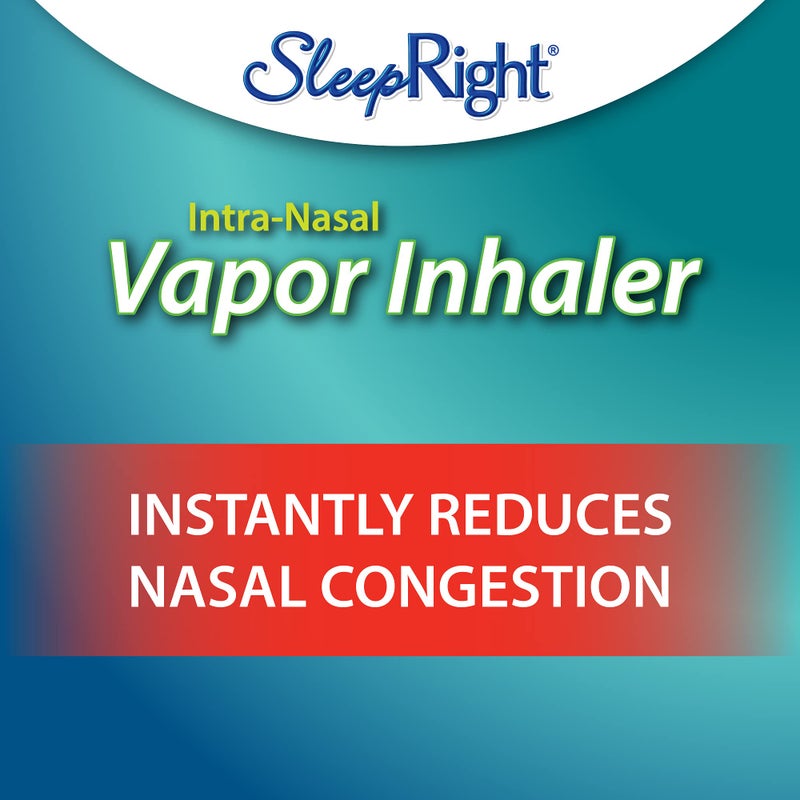 SleepRight Intra-Nasal Vapor Inhaler â€“ Congestion Reducer â€“ Breathe Aid (2-Pack) - Image 2