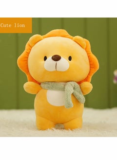 KASTWAVE Cute Lion Stuffed Animal Plush Toys, 11.8 inches Soft Hugging Pillow Animal Plushies Toy, Birthday Gifts for Kids, Thanksgiving Gift, Home Decorations Party Favors  - Image 2