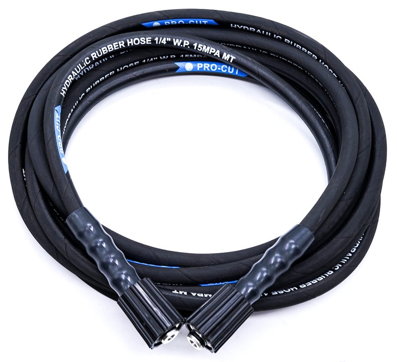 JPT Pressure Washer Hose Pipe 8 Meter Upto 2500 Psi Heavy Duty Black Molded Pipe Compatible With Jpt, Starq, Reqtech Pressure Washer (8 Meter) - Image 4