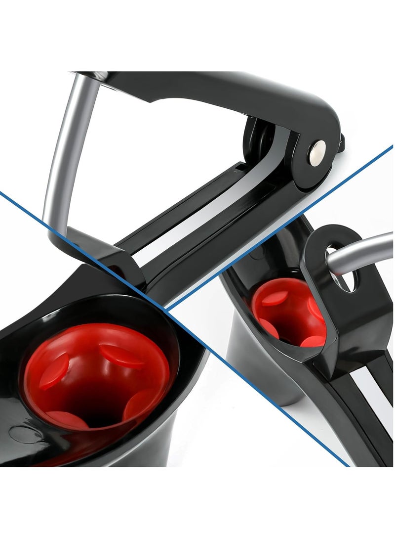 GUDOO - Cherry Pitter Tool Pit Remover Heavy-Duty Stainless Steel Olive Pitter Tool for Making Cherry Jam Black - Image 1