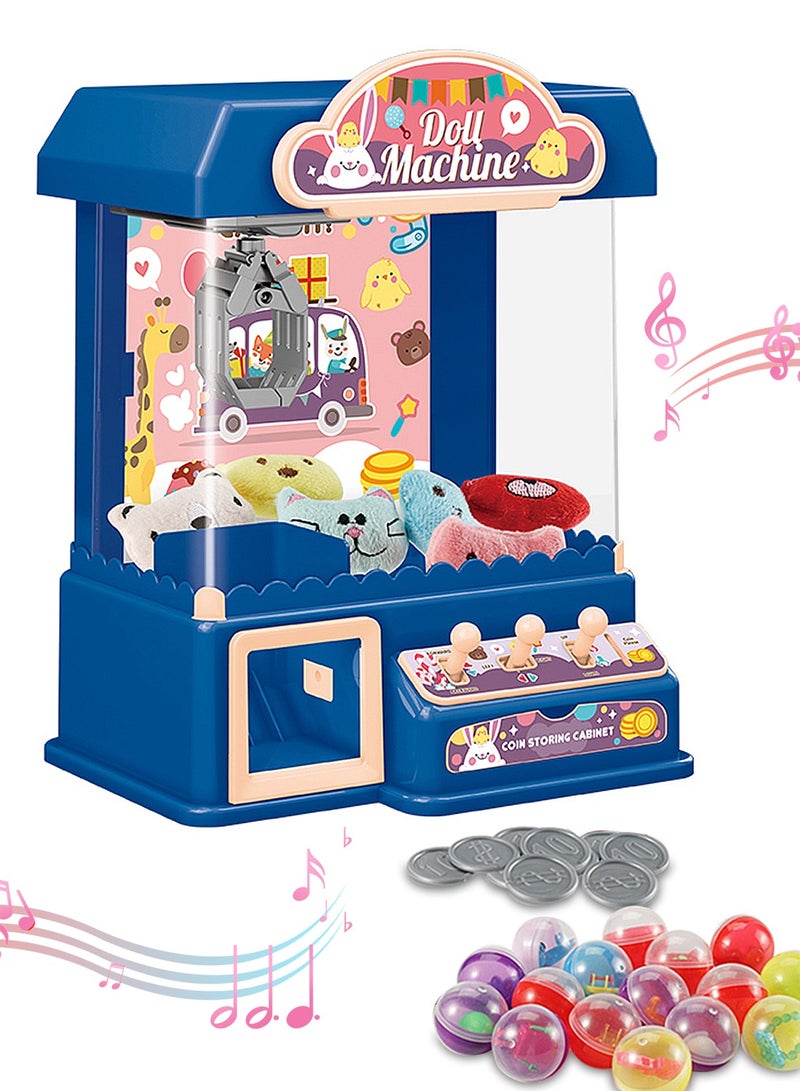 Sharpdo Electronic Doll Machine for Kids, DIY Mini Claw Machine with Music, Light and Candy Grabber for Home Parties, Boys and Girls Fun and Cool Toys Galore Gift - Image 1