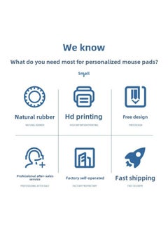 Generic Advertising Mouse Pad Large Thick Lock Edge Support Small Batch Logo Gift Office Table Mat Manufacturers Wholesale-Color:3mm-Pattern:400*800  - Image 5