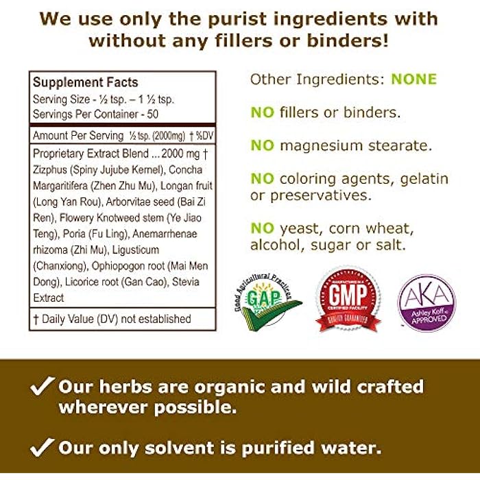 Pacific Herbs Natural Sleep Supplement Herb Extract - Image 3