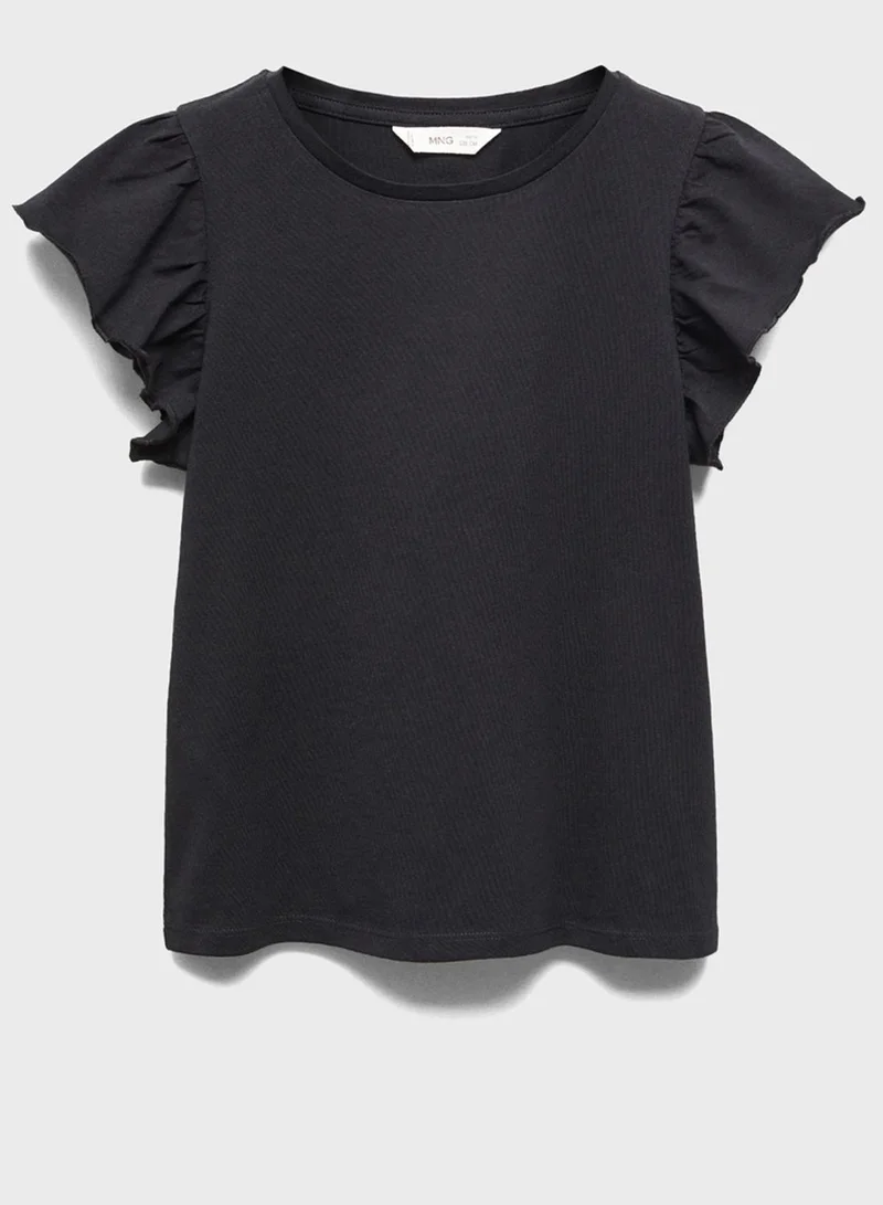 مانجو Kids Ruffle T-Shirt