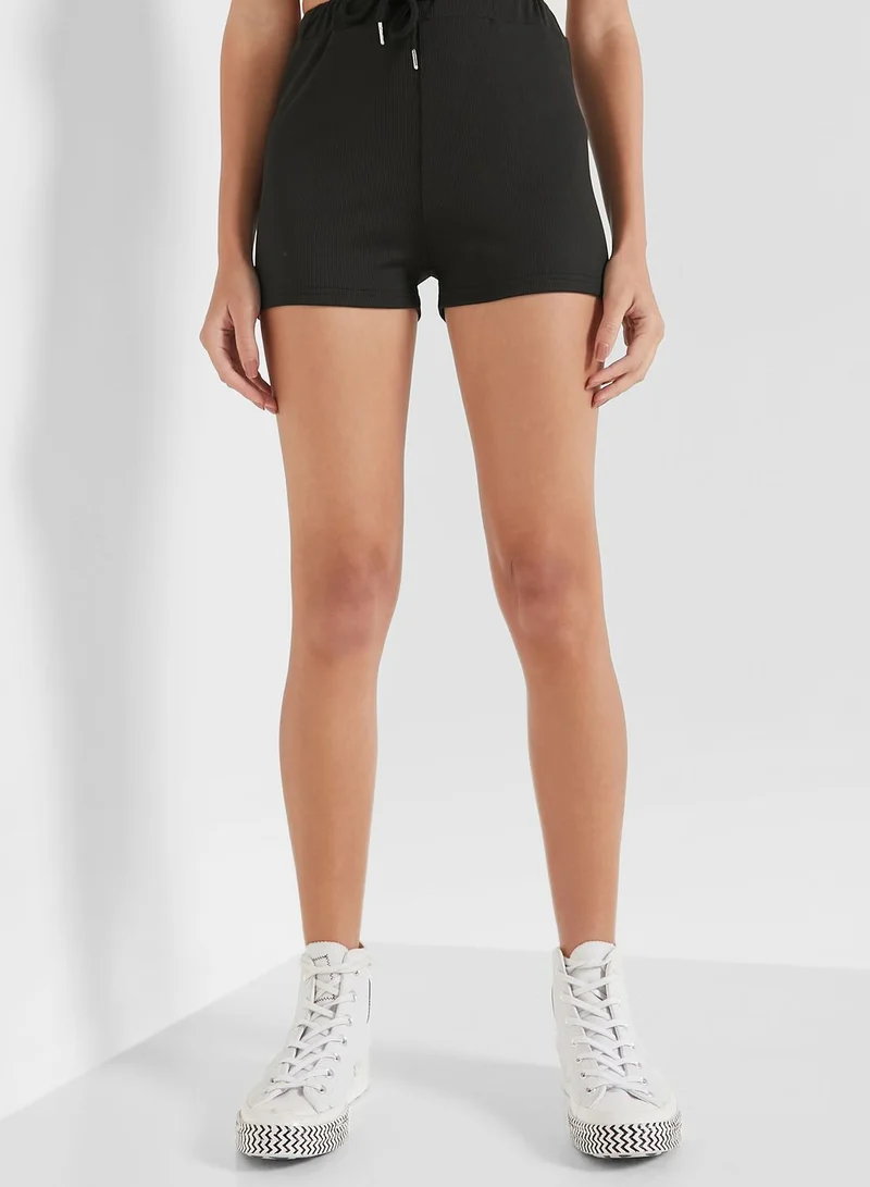 Ginger Solid Shorts Set