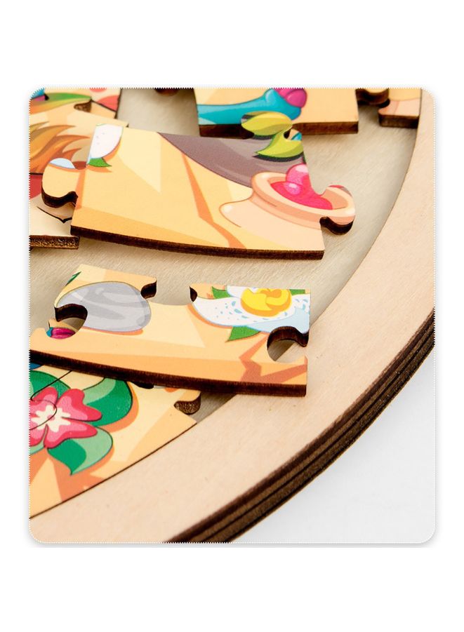 Large Piece Puzzles for Kids Children Wooden Puzzle 50 Pieces Educational Cartoon Puzzle Game Kids Toys Transportation - Image 4