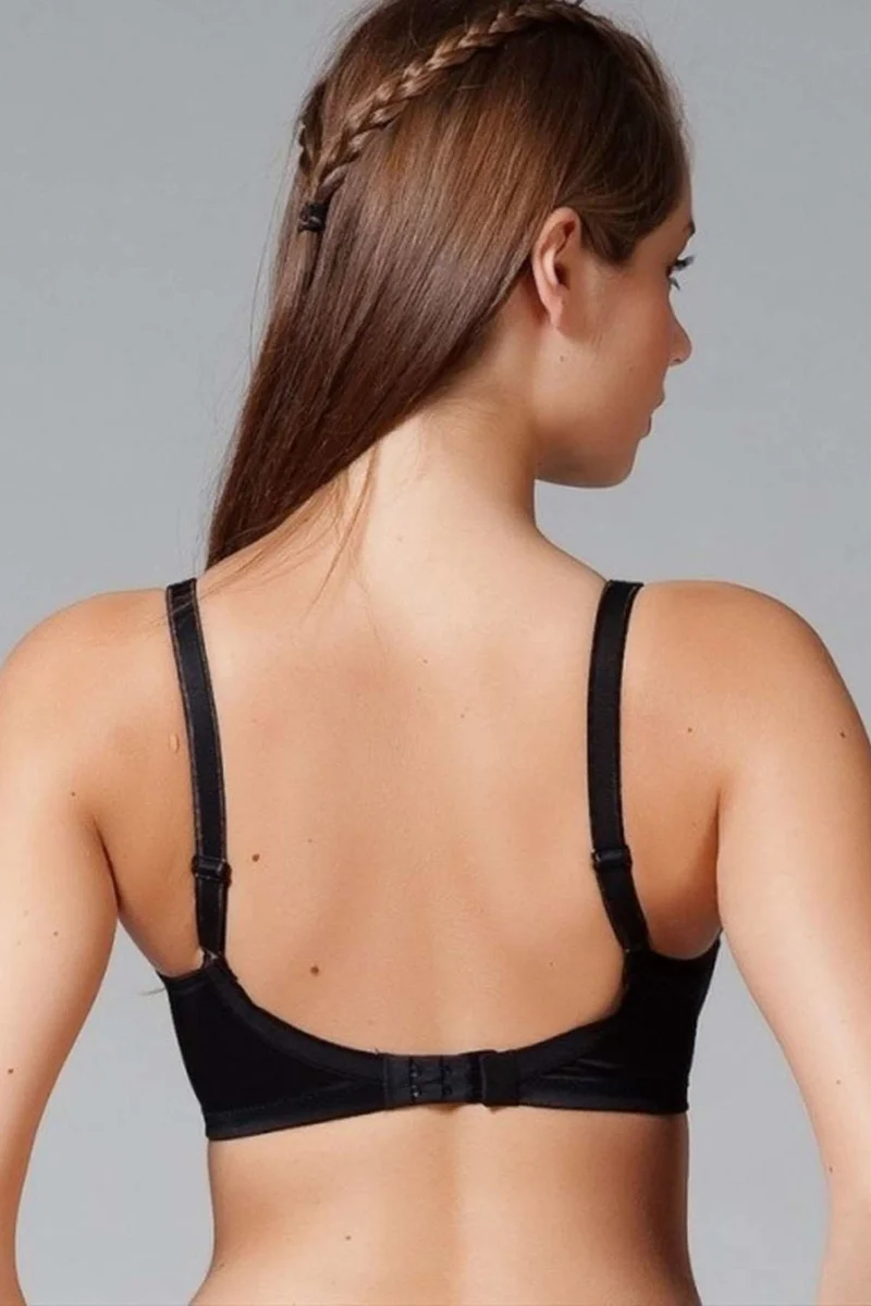 يني انجي New Pearl String Soft Cup Thin Strap Unfilled Minimizer Bra 1640