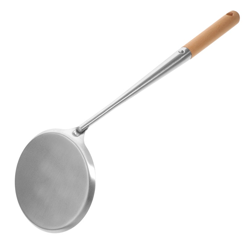 2pcs Kitchen Non-stick Oil Spoon Wood Handle Spoon Tool for Frying Snack Frying Spoon - Image 3