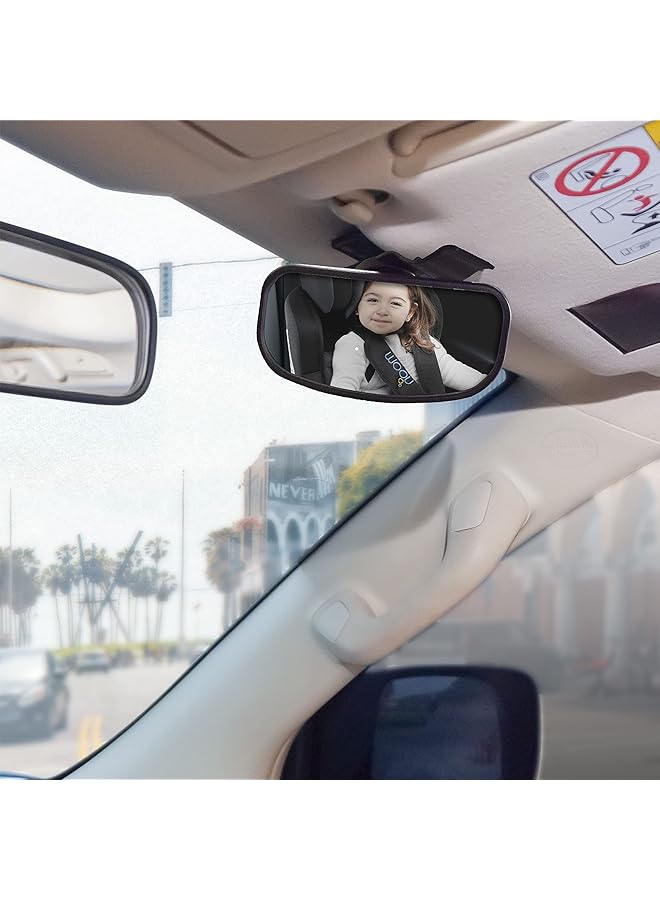 The Moon brand Deluxe Rear View Baby Car Mirror Back Seat Side Mirror Black - Image 3