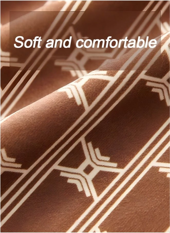 أغطية وسادة مجموعة من 4 ، رمي غطاء وسادة ، ميلارد نمط الأريكة وسادة القضية 45 سم × 45 سم ، لغرفة المعيشة أريكة سيارة الأريكة السرير وسادات 18 × 18 بوصة (نمط مزدوج الوجهين - Image 5