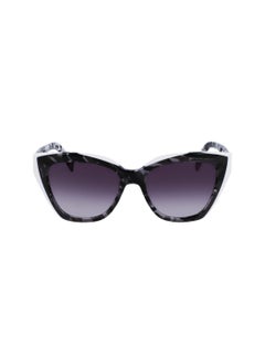 Liu Jo FULL RIM ACETATE ACETATE LIU JO SUNS LJ784S 5317 (006) BLACK/WHITE  - Image 2