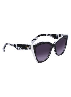 Liu Jo FULL RIM ACETATE ACETATE LIU JO SUNS LJ784S 5317 (006) BLACK/WHITE  - Image 3