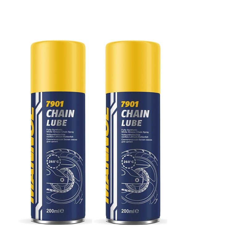 Mannol 7901 Motorcycle Chain Lubricant - 200ml