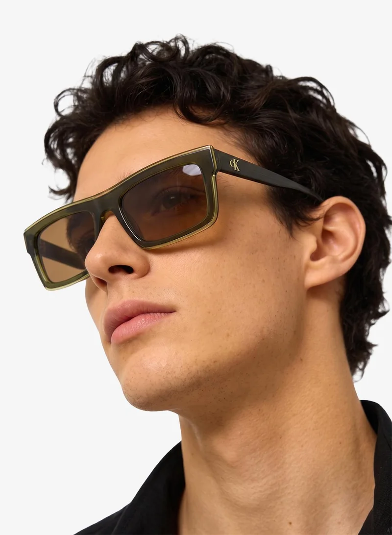 Calvin Klein Jeans  Ckj23657S Oversized Sunglasses for Men | Best Price UAE