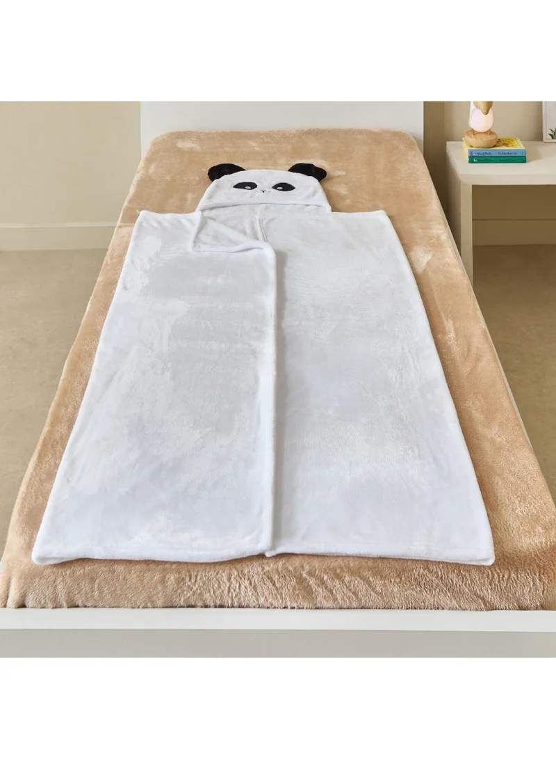 Home Box Playland Panda Flannel Blanket 127 x 152 cm
