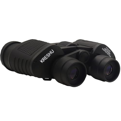 KRESHU 12x40 Professional Binoculars Long Distance HD Vision Telescope for Birdwatching, Wildlife, Travel & Sports | Zoom Light Binoculars with Focus Lens for Kids & Adults | High Range Gift Item - Image 1
