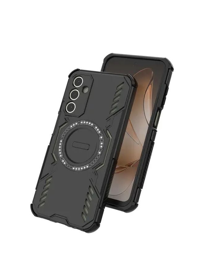Red Magnetic Case For Samsung Galaxy A15 5G Shockproof Wireless Charging - Image 3