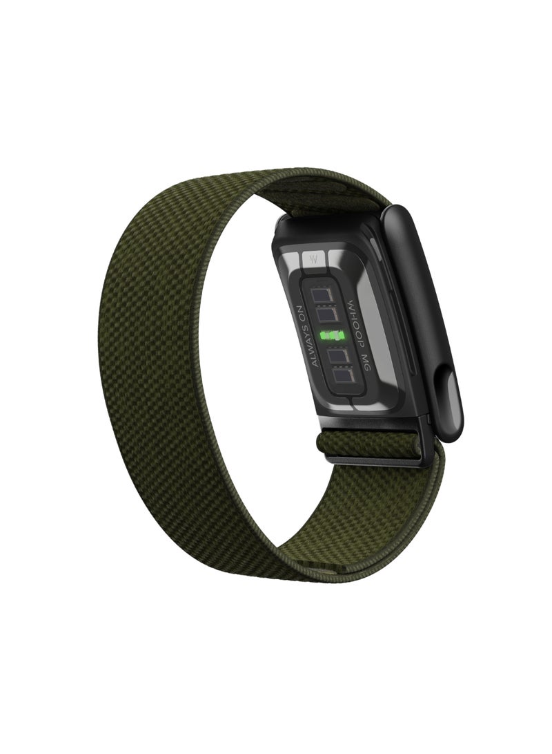 وهووب SuperKnit – Compatible with One, Peak, & Life – ECG Compatible, Comfortable, Signature Performance Knit Accessory for Health & Fitness Wearable – 24/7 Activity, Sleep, Recovery Tracker Forest - Image 4