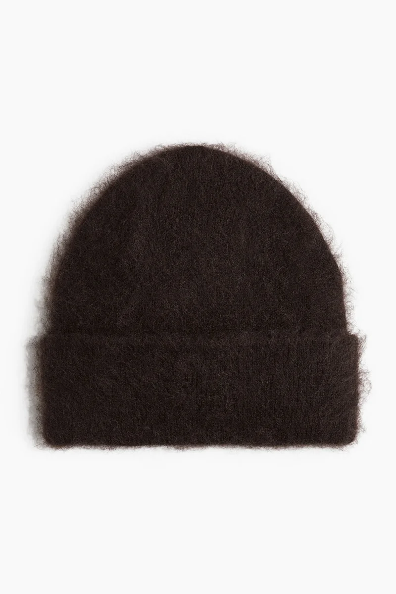 H&M Fuzzy Wool-Blend Beanie
