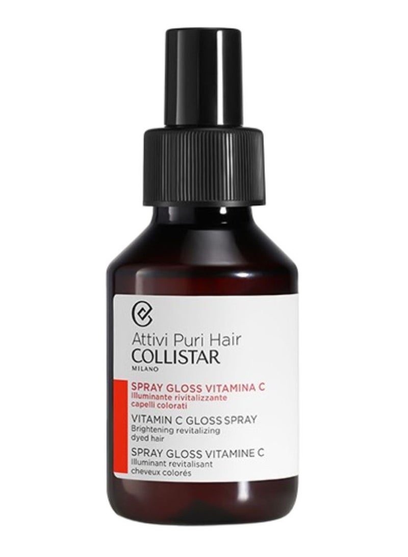 COLLISTAR Collistar Vitamin C Gloss Spray Brightening Revitalizing Dyed Hair 100ml - Image 1