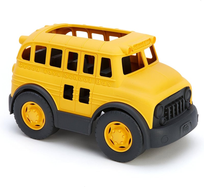 Green Toys Eco-Friendly School Bus - Made from 100% Recycled Plastic - Image 1