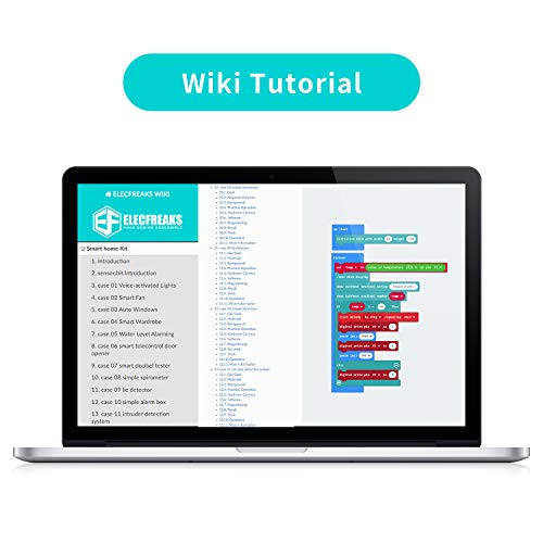 EF ELECFREAKS ELECFREAKS microbit Smart Home Kit Micro:bit Sensor Starter Kit Octopus Series Sensor, DIY Programming kit with Basic Coding Electronics Modules and Wiki Tutorial(Without Micro:bit) - Image 3