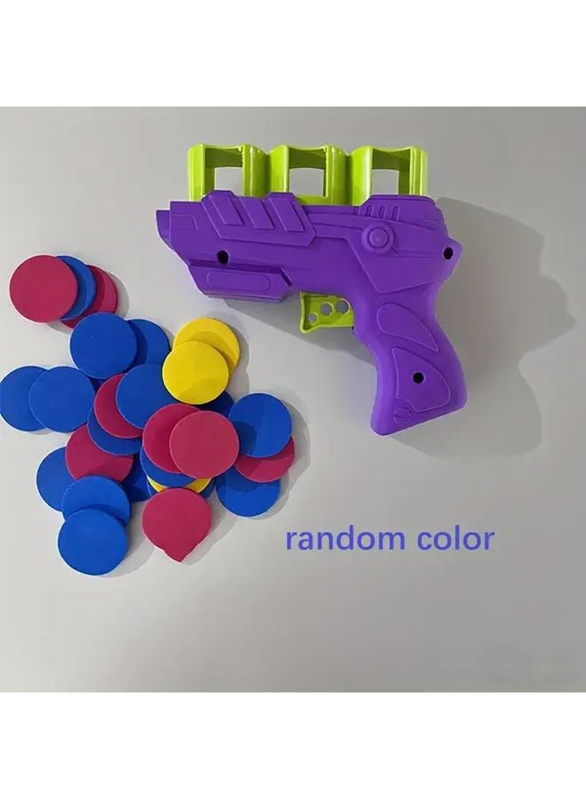 Purple Soft Bullet Launcher UFO Toy Outdoor Play Durable Plastic Gel Ball Blaster Gun - Image 1