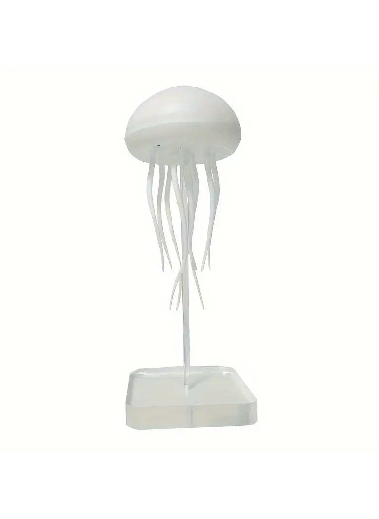 AWD Floating Jellyfish Lamp Voice Control Jellyfish Table Lamp with Dancing Legs Jellyfish Table Lamp for Kids Hanging Jellyfish Night Light for Home Office Bedroom Bedside Table Lamp  - Image 2