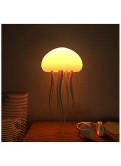 AWD Floating Jellyfish Lamp Voice Control Jellyfish Table Lamp with Dancing Legs Jellyfish Table Lamp for Kids Hanging Jellyfish Night Light for Home Office Bedroom Bedside Table Lamp  - Image 1
