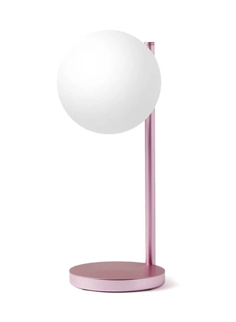 LEXON Bubble Desk Lamp With Built In Wireless Charger + 7 Lighting Colors And Touch Control