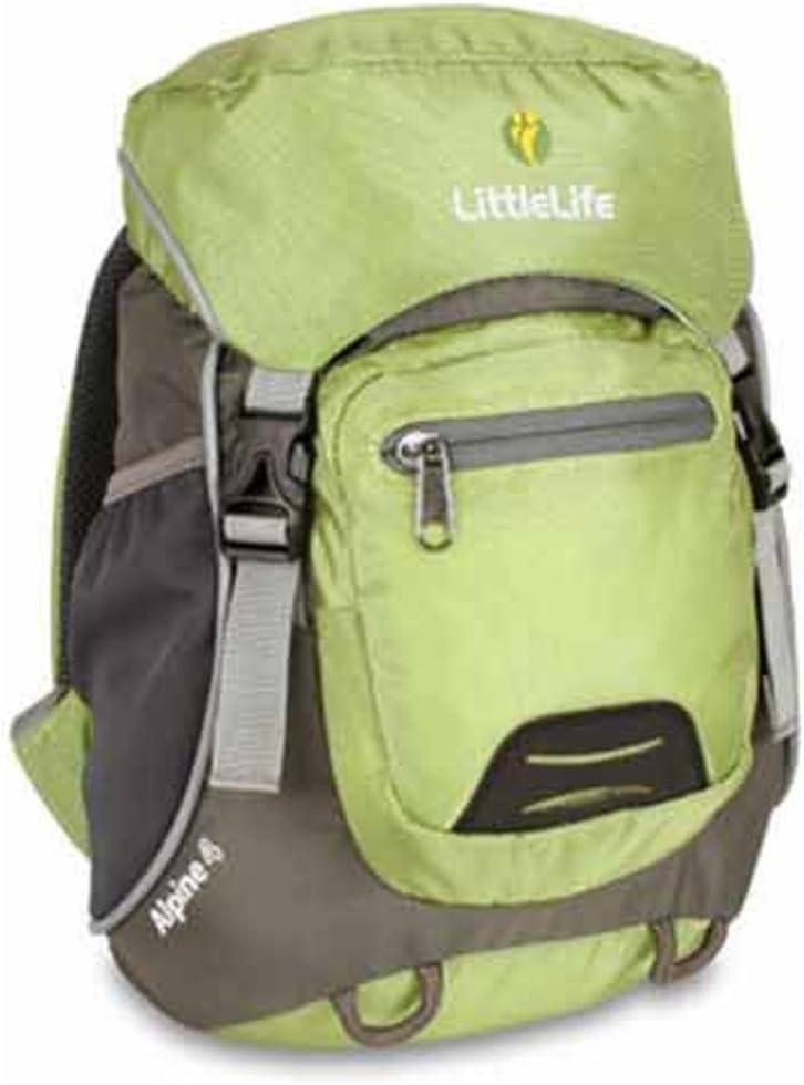 LittleLife Alpine 4 Kids Daysack - Green - Image 1