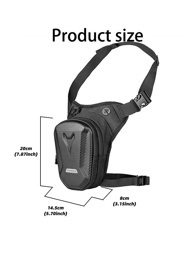 Generic Motorcycle Waist Pack Drop Leg Bags Men Women Bike Riding Cycling Tactical Thigh Pouch Phone Storage Hip Bag Motorcycle Accessories Kit Available Waterproof Waist bag Mountaineering Waist Bag - Image 2