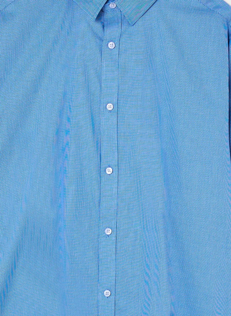Robert Wood Long Sleeve Shirt   No  Pocket
