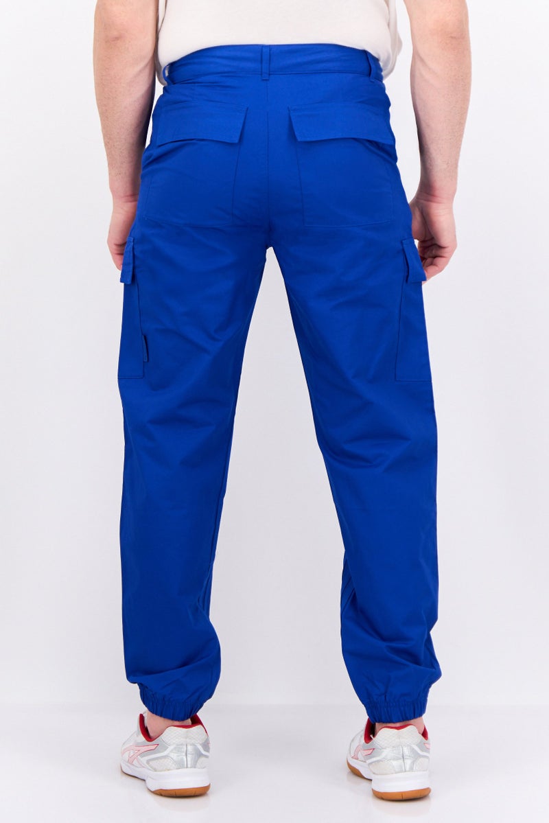 adidas Originals Men Sportswear Fit Training Tactical Pants, Royal Blue  - Image 3