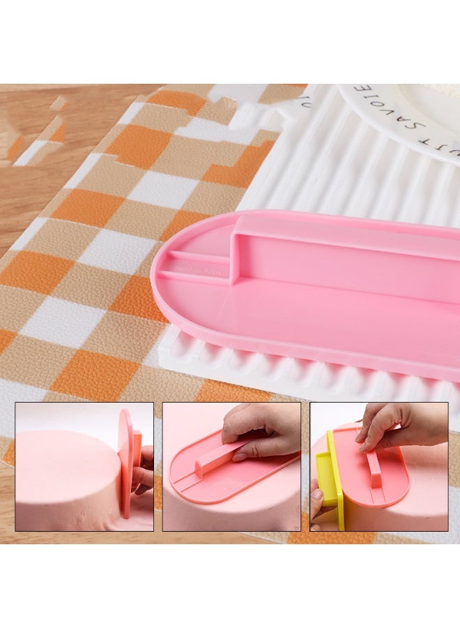 2 PCS Fondant Smoothing,Cake Decoration Icing Smoother, Paddle Fondant Polisher Finisher Sugarcraft Cups,fondant paddle. - Image 4