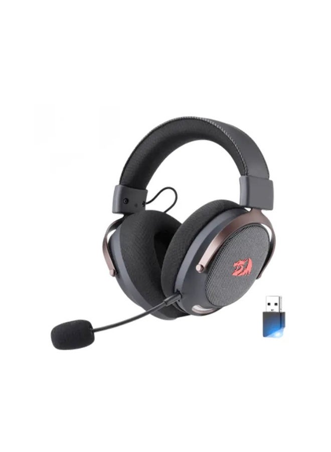 ريد REDRAGON H858 Arrow Carbon 4-Mode Wireless,Bluetooth, Wired USB, AUX 3.5 Gaming Headset, 7.1 Surround Sound, 53 mm Drivers - Image 1