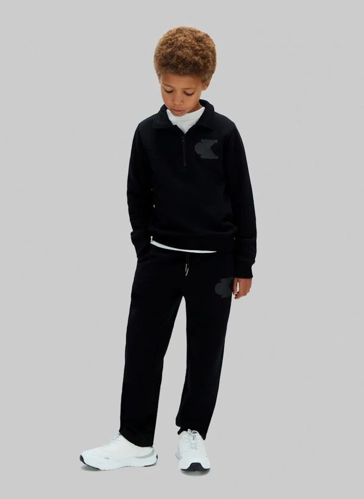 Calvin Klein Jeans Youth Straight Leg Terry Pants