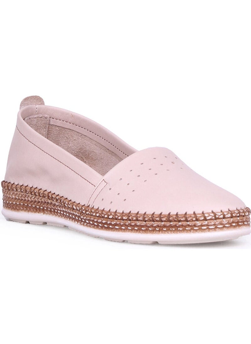 Ghattix Herna Genuine Leather Ballerina Women's Shoes  - Image 1