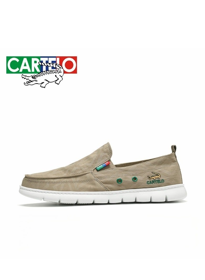 CARTELO Men's Casual Low Top Trendy Board Shoes  - Image 1