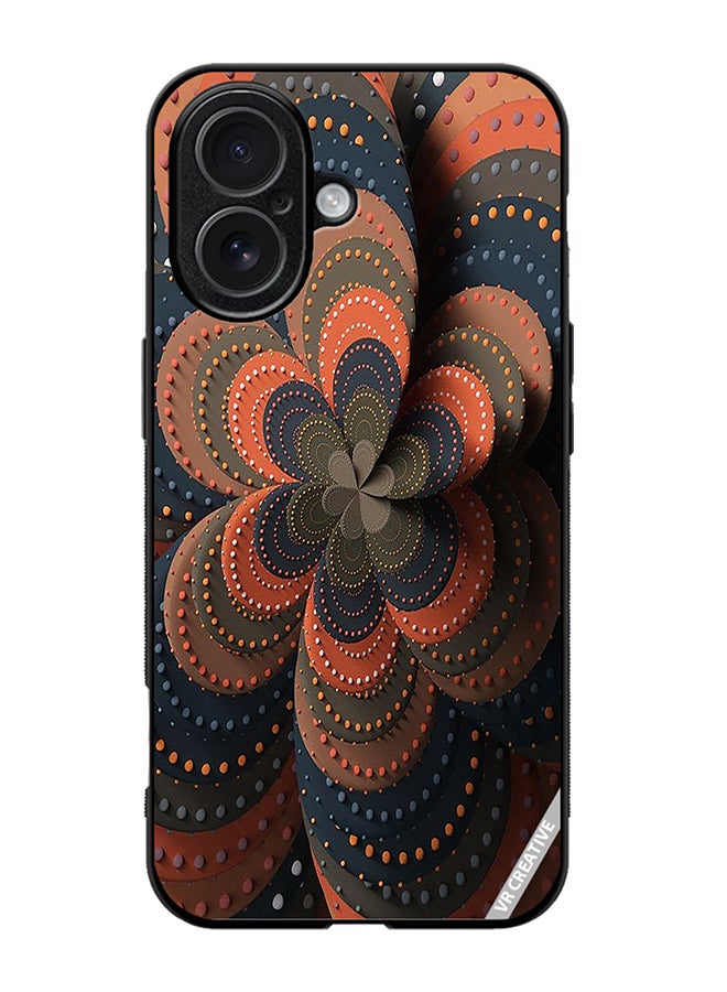 Protective Case Cover For Apple iPhone 17 Flower Design Multicolour