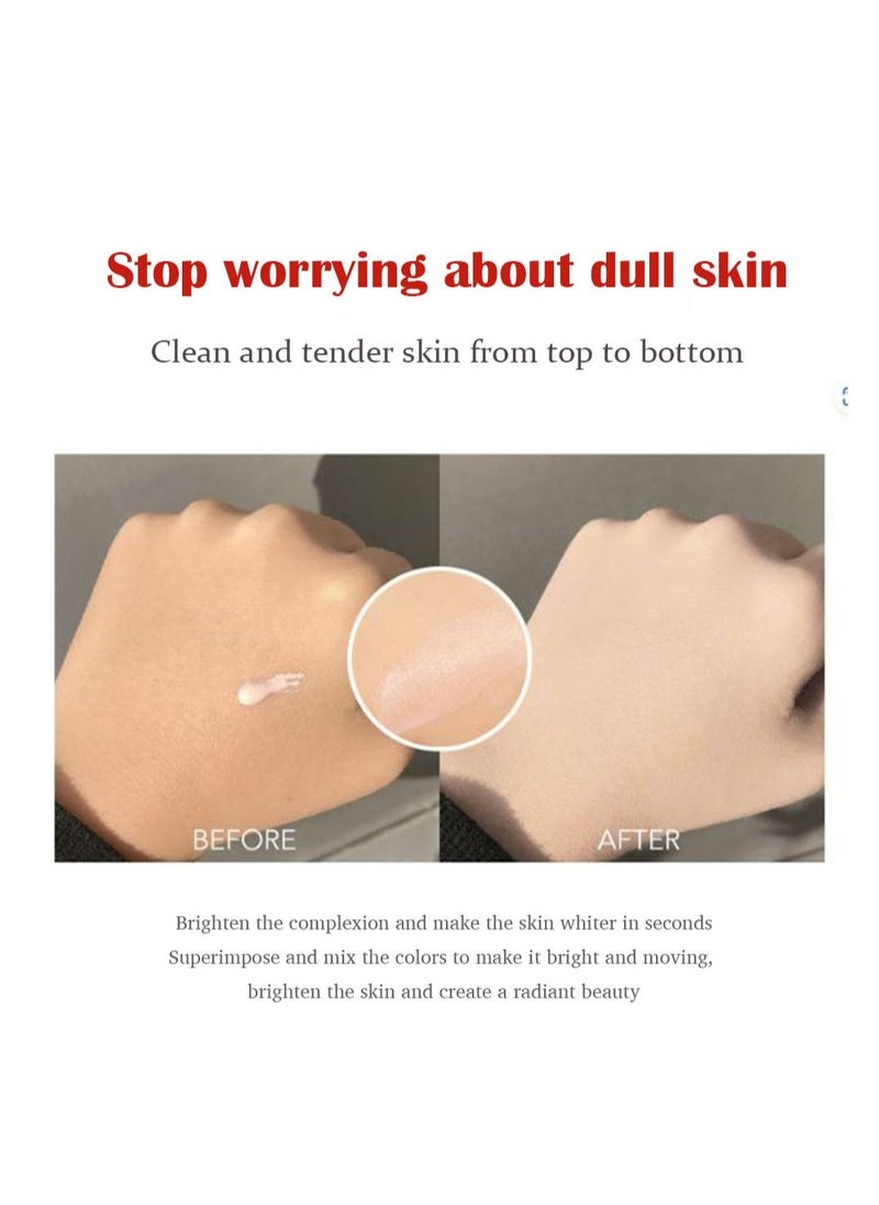 Beautifying Brightening Supplement Cream+Smooth Matte Finishing Powder