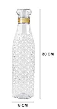 Glamorous Diamond Pattern Bottles Ideal for Fragrances Oils or as EyeCatching Dcor 6 - Image 2
